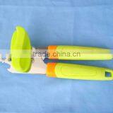 Stainless Steel Can Opener,yellow & Orange Handle thumbnail-1