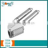 High-Quality Garlic Crusher/ Garlic Mincer Kitchen Garlic Press Stainless Steel thumbnail-2