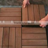 China made Dark Carbonized Color Strand Woven Bamboo Decking Tile Unit for Outdoor -KE-OS0824