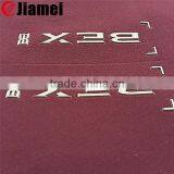 New China Products Round Custom Silk Screen Silicone Heat Transfer Label
