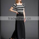 Auschalink Women Elegant High Waist Loose Dress Pants Customized thumbnail-3