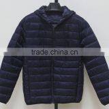 Zip up Nylon Fabric Soft Hoodie New Men Jacket for Winter thumbnail-1