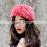 CX-E-29R Wholesale Fashion Women Hairband Mink Fur Scarves thumbnail-2