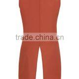 Body Building SinglesTall Split Back Crepe Vest Womens Singlet Vests thumbnail-5