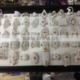 Fashion Various Shape Silver Giltter Rings Collection Fashion Sparkling Rings for Woman Best Cheap Rings for Promotion thumbnail-1