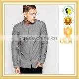 2016 New Design Collarless Shirt for Man thumbnail-1