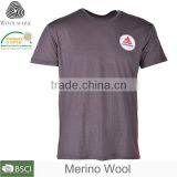 Oversize T-shirt Merino Wool, Round Neck Custom Sport Shirt thumbnail-1