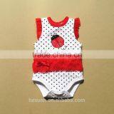 Wholesale Newborn Baby Summer Vest Clothes Baby Romper for Infant and Toddler thumbnail-3