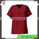 Hot Sale 2017 Stylish Unisex Lightweight Scrub With Pocket Hospital Medical Uniform Nursing Tunic Custom Designs thumbnail-1
