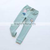 Wholesale Cute Elastic Kids Grey Leggings Cotton Hot Sell thumbnail-5