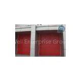 Insulated Red Industrial Sectional Door Finger Protection Panel thumbnail-1