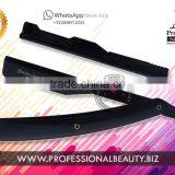 BARBER STRAIGHT CUT THROAT SALON SHAVING RAZOR Black Color