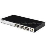 24+2G SFP/TX Combo-Port 10/100Mbps 802.3at PoE Switch thumbnail-3