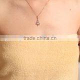 100% Cotton Solid Color Luxury Jacquard Hotel Bath Towel thumbnail-1