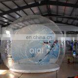 Life Size Snow Globe Clear Inflatable Dome for Live Show thumbnail-2
