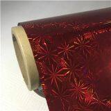 Premium Quality Festal Decoration BOPP Star Holographic Film thumbnail-1