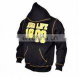 New Custom Men Cotton Polyester Fleece Pullover Winter Hoodies