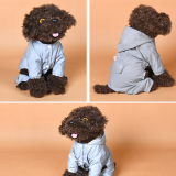 Pet reflective trench coat (raincoat)