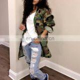TWOTWINSTYLE Korean Hit Color Women's Jacket Long Sleeve Oversized Loose Coat Female thumbnail-5