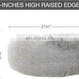 Plush Comfortable Cat Beds for Indoor Cats Washable Donut Cuddler Heated Pet Dog Bed Calming Pet Bed thumbnail-2