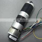57mm Brushless dc Gear Motor Planetary Gearhead OPTION With Electric Brake and Optical Encoder thumbnail-4