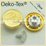 Gold Color Jeans Button Zinc thumbnail-1