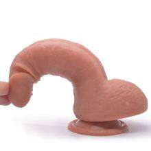 Simulation Penis Liquid Silicone Super Soft Female Masturbation Fake Penis Sex Toy thumbnail-5