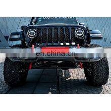 Modified Full Led Headlamp Headlight With Streamer Turns and With a Touch of Blue Function for Jeep Wrangler JL 2018-2021 thumbnail-5