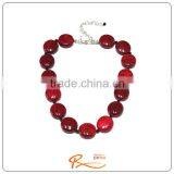 Factory supply latest design for anniversary fashion handwork jewelry necklace