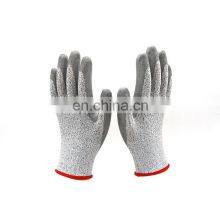 Anti Cut Work PU Coated Safety Gloves Cut Resistant  Welding Construction Mechanic Electrical Safety Work Glove