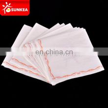 Custom table tissue folding printed paper napkin