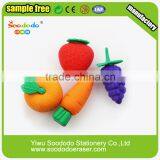 Eraser School Mini Fruit and Vegetable Erasers thumbnail-1