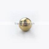 Smooth Round Brass Beads With Two Hole Diameter 6 mm Hole 1.4mm thumbnail-1
