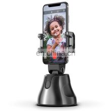 Factory Price 360 Rotation Auto Face Object Tracking Wireless Selfie Face Recognition Smartphone Mount Holder