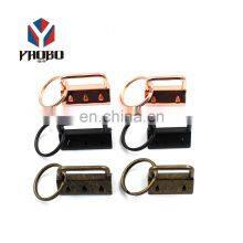 Custom Metal Rainbow Color Key Fob Hardware Tail Clip With Key Ring thumbnail-2