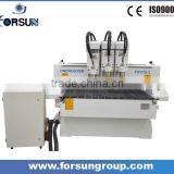 China multi spindle 3d cnc router wood price for wood door guitar, cnc engraver machine for wood, plastic, foams for sale