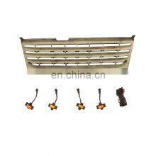 Off Road Auto Parts Other Exterior Accessories Front Grill Car Grille With Led Lights Fit For LandCrusier LC100 1998-2006 thumbnail-4