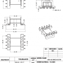 EFD25 SMD Transformer Bobbins (5+5P),EFD25 Transformer Accessories，PM9630 Material With Good High Temperature Resistance. thumbnail-3