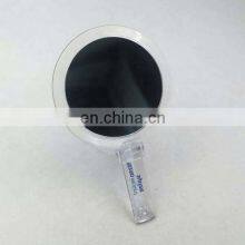 Clear Transparent Color Plastic Two Way Hand Held Desk Table Mirror Table thumbnail-4