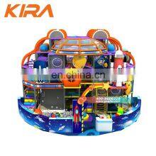 Indoor Playground Equipment With Different Kinds of Colorful Slides for Kindergarten thumbnail-5