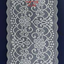 Lace Accessories 8-13cm Wide Floral Stretchy Lace Elastic Trim Fabric for Garment & DIY Craft Supply thumbnail-2