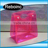 With Button Clear Eva Comestic Bag