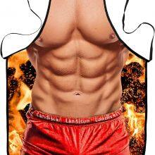 Funny Grilling Baking Apron Kitchen Chef Cooking Gag Gift Creative