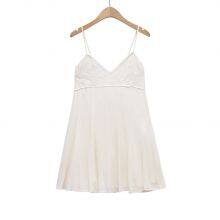 2025 Summer New European and American French Sweet and Sexy Suspender Backless Dress thumbnail-2