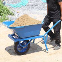 Single Wheel Handling Cart Wheelbarrows Trolley thumbnail-4