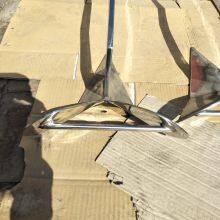 Boat 316 Stainless Steel Marine Grade Delta-Style Anchor Heavy Duty Triangular Anchor Wing Style Triangle Anchor thumbnail-4