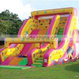 JT-14102B Hot Sale Jurassic Park Theme Commercial Giant Inflatable Slide Bounce thumbnail-2