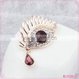 2015 Newest Design Weeping Eyes Crystal Angel Tears Brooch Charming Brooch Quality Choice thumbnail-1