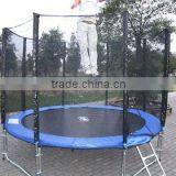 12ft outdoor cheap trampoline with safety net for sale/round trampoline