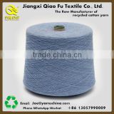 OE recycled cotton yarn weaving yarn with dyeing